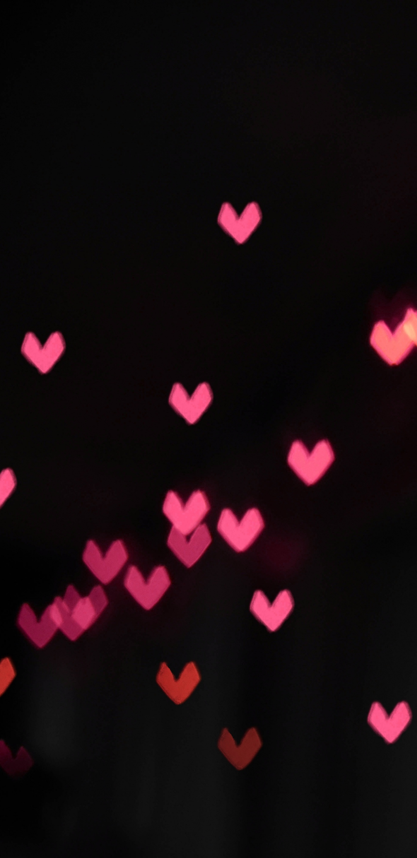 Bokeh, Luz, Rosa, Rojo, Magenta. Wallpaper in 1440x2960 Resolution