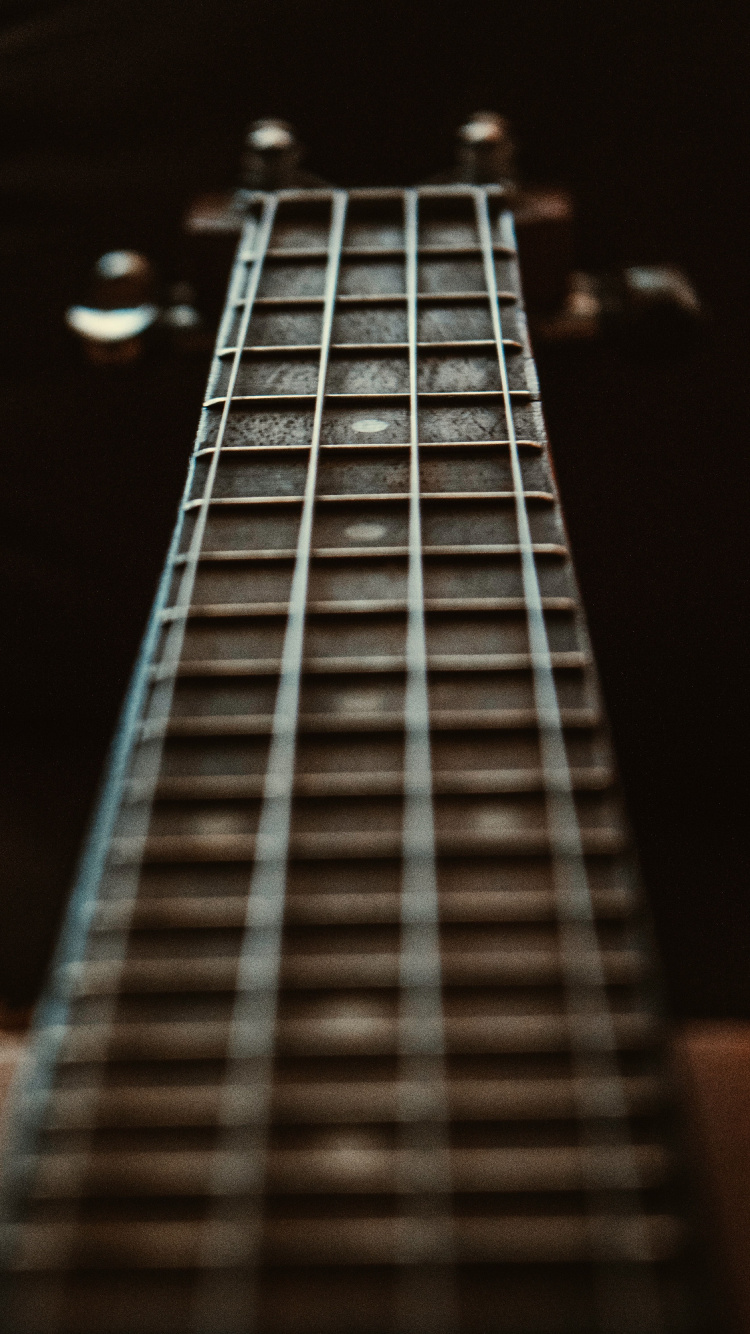 Guitar, Acoustic Guitar, Fret, Bass Guitar, String. Wallpaper in 750x1334 Resolution