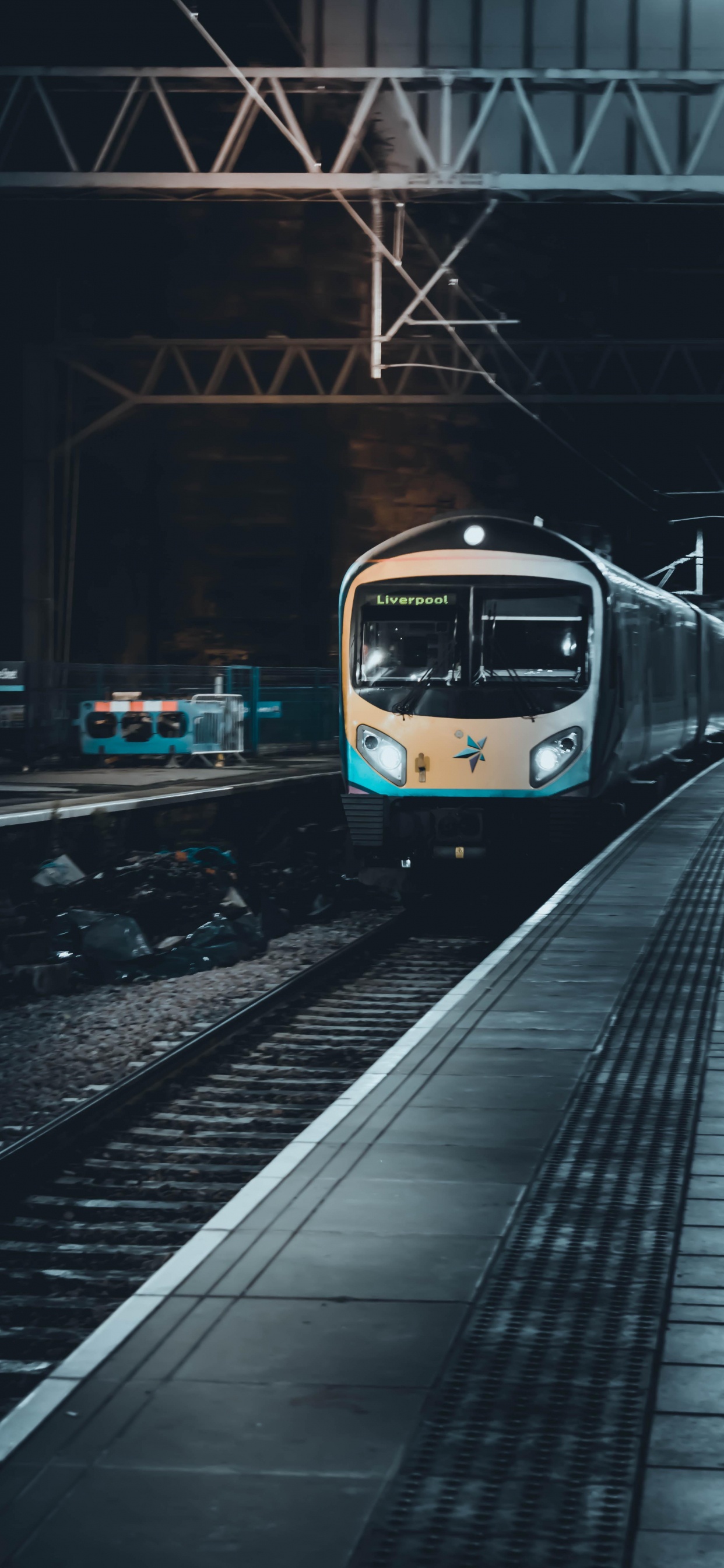 Rail Transport, Train, Automotive Lighting, Rolling Stock, Transport Hub. Wallpaper in 1242x2688 Resolution