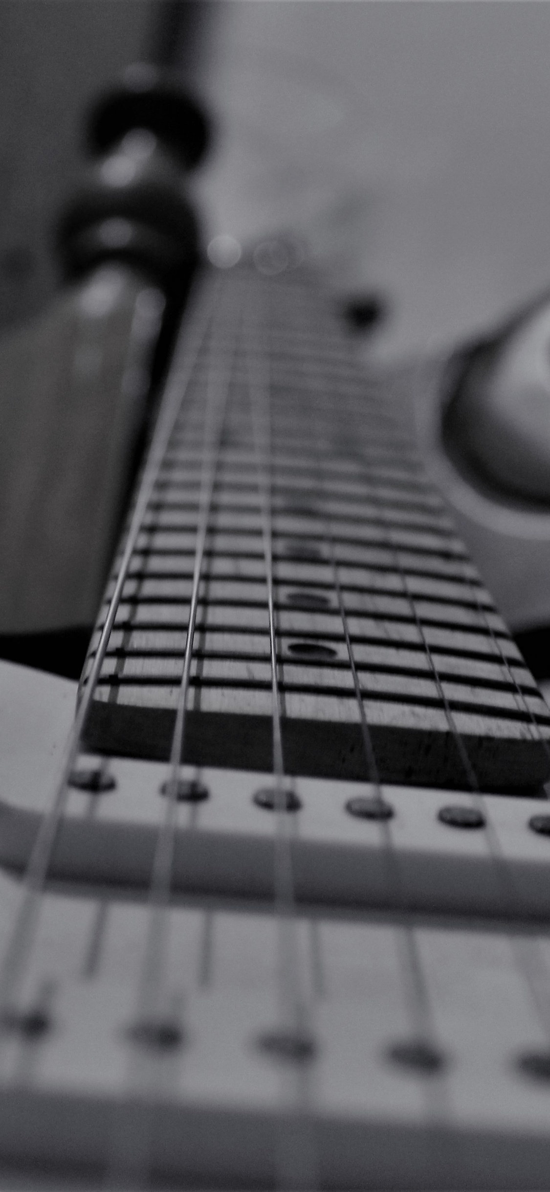 Bass Guitar, Black and White, Electric Guitar, Guitar, String Instrument. Wallpaper in 1125x2436 Resolution