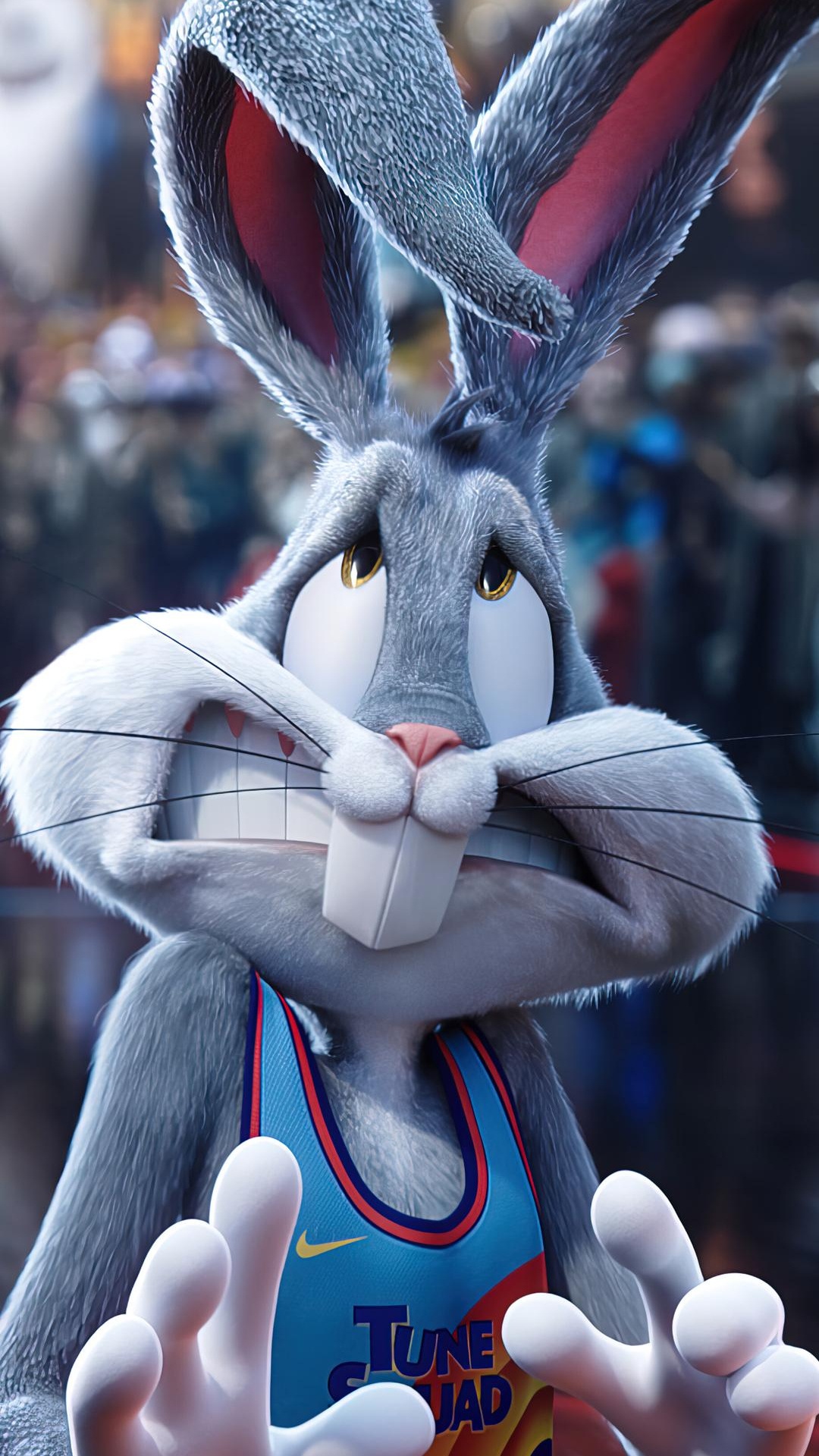 Bugs Bunny Dans Space Jam, Bugs Lapin, Lola Lapin, Rythme al g, Tête. Wallpaper in 1080x1920 Resolution