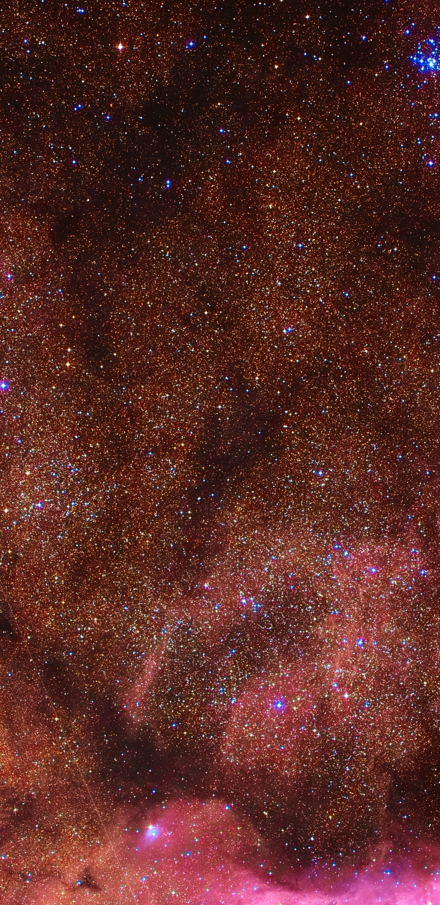 明星, 天文学, 宇宙, 气氛, 银河系 壁纸 1440x2960 允许