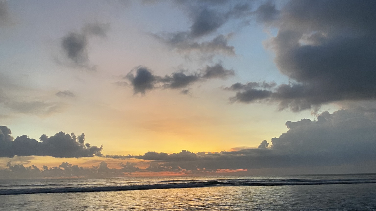 Sea, Body of Water, Fluid, Nature, Cloud. Wallpaper in 1280x720 Resolution