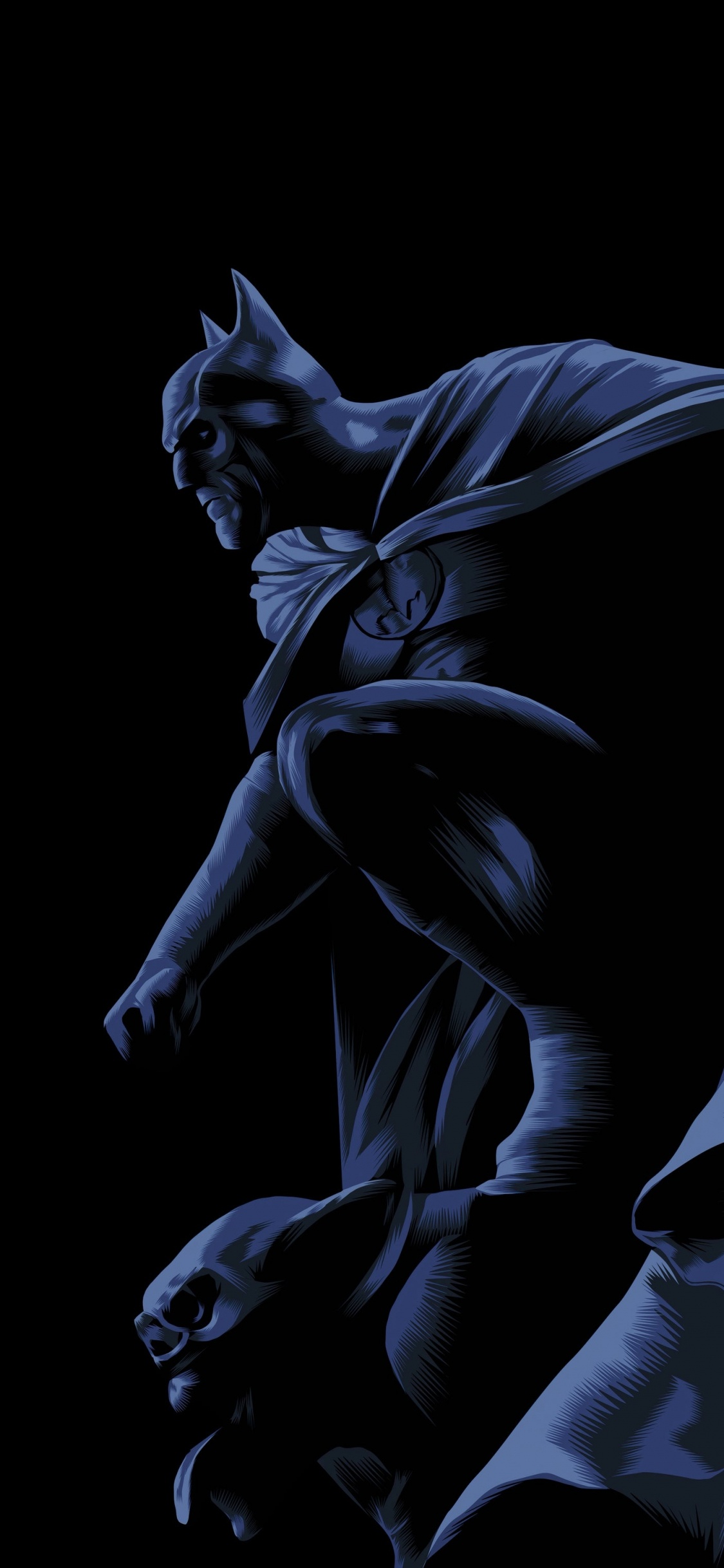 Batman, Deathstroke, Deadshot, Superhero, L'art Numérique. Wallpaper in 1125x2436 Resolution