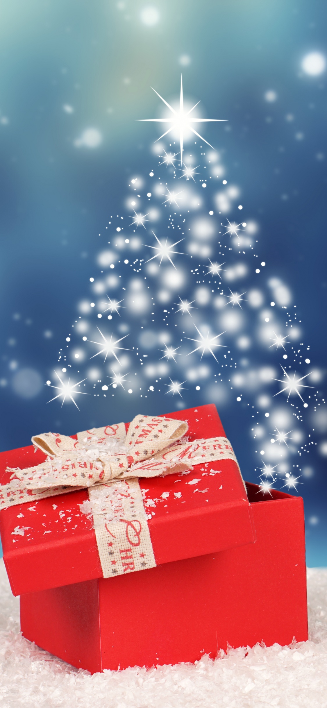 圣诞节那天, 冬天, 圣诞节, 圣诞树, 圣诞前夕 壁纸 1125x2436 允许