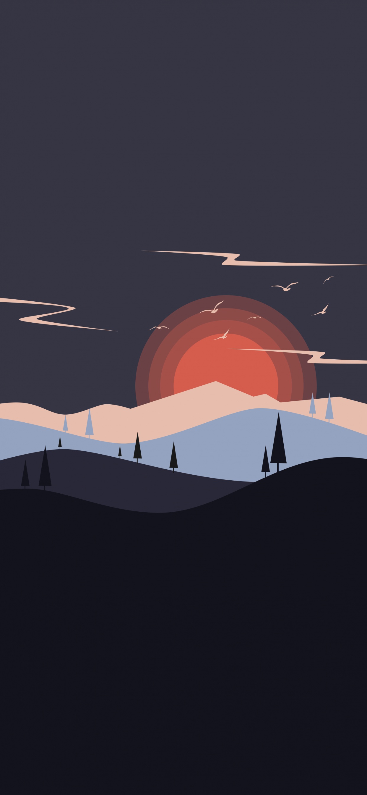 Espace, Art, Événement, Graphique, Carmine. Wallpaper in 1242x2688 Resolution