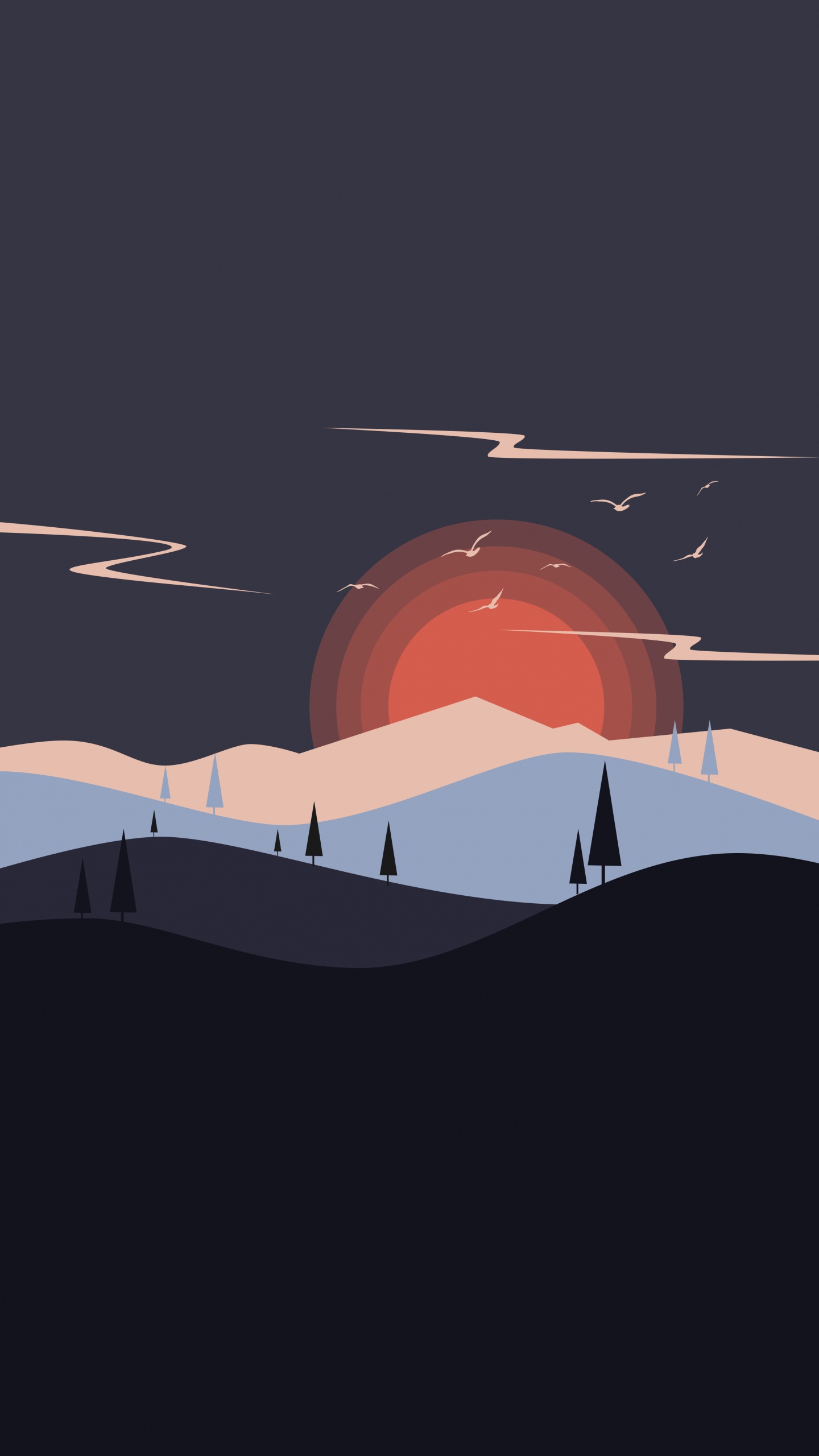 Espace, Art, Événement, Graphique, Carmine. Wallpaper in 1440x2560 Resolution