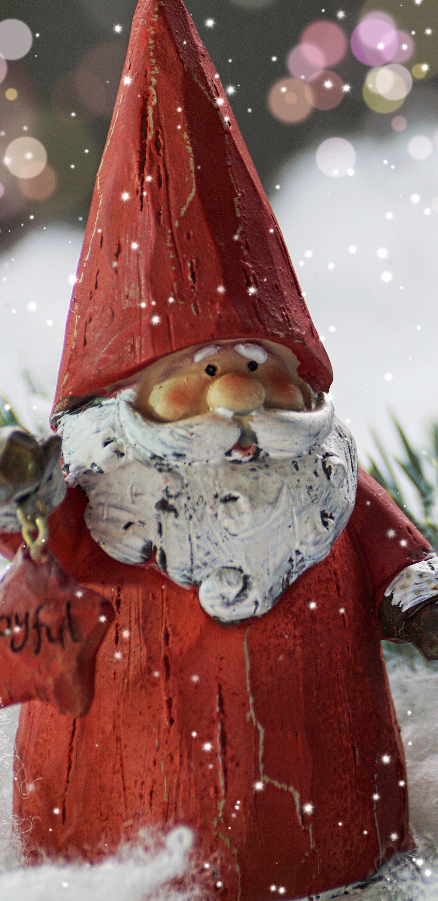 Christmas Day, Christmas Decoration, Christmas Ornament, Christmas Tree, Santa Claus. Wallpaper in 1440x2960 Resolution