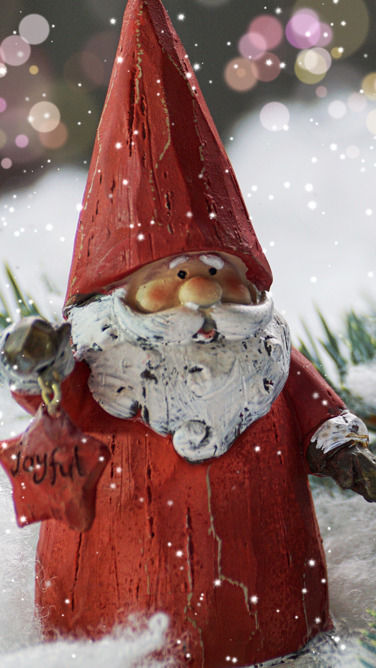 Le Jour De Noël, Décoration de Noël, Ornement de Noël, Arbre de Noël, Santa Claus. Wallpaper in 1440x2560 Resolution