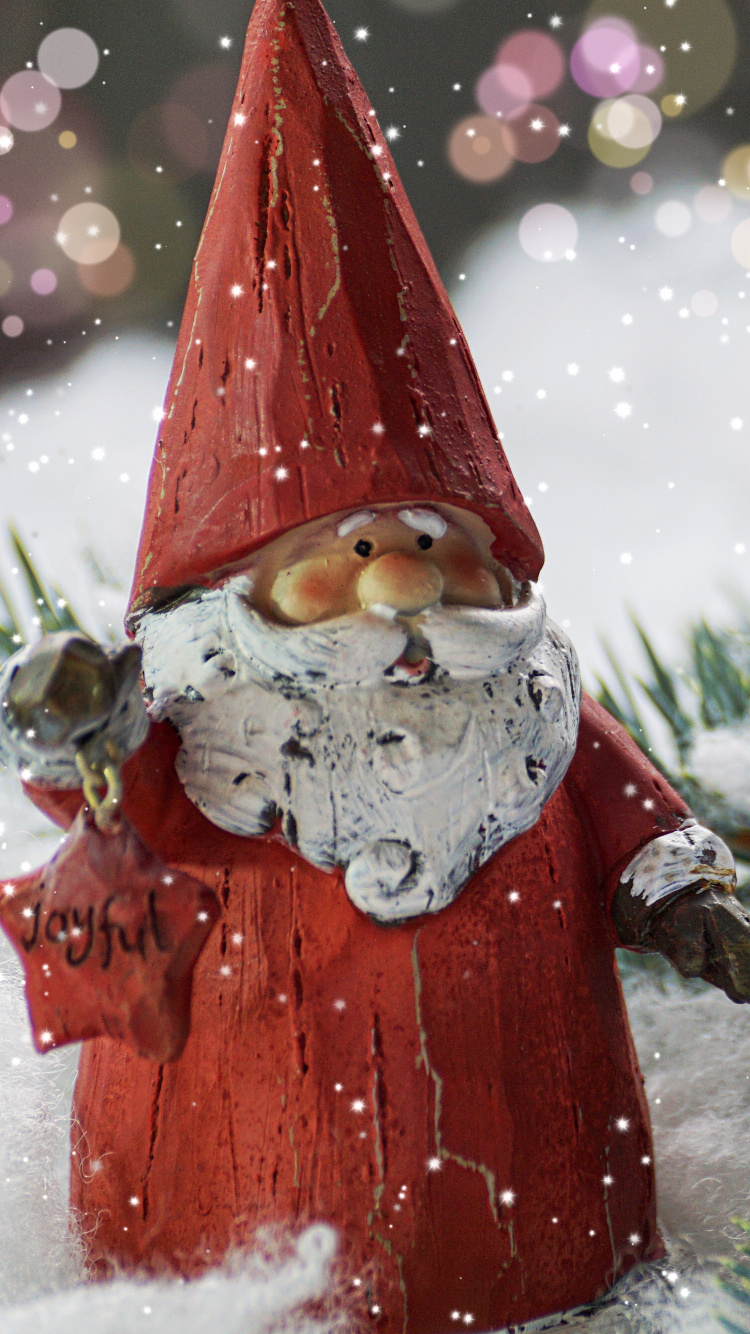 Weihnachten, Weihnachtsdekoration, Christmas Ornament, Weihnachtsbaum, Weihnachtsmann. Wallpaper in 750x1334 Resolution