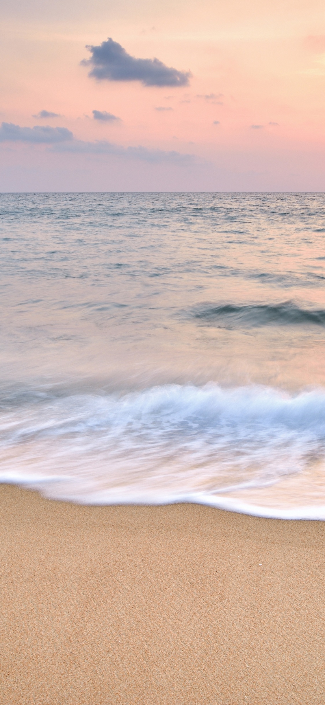 Sea, Beach, Ocean, Coast, Shore. Wallpaper in 1125x2436 Resolution
