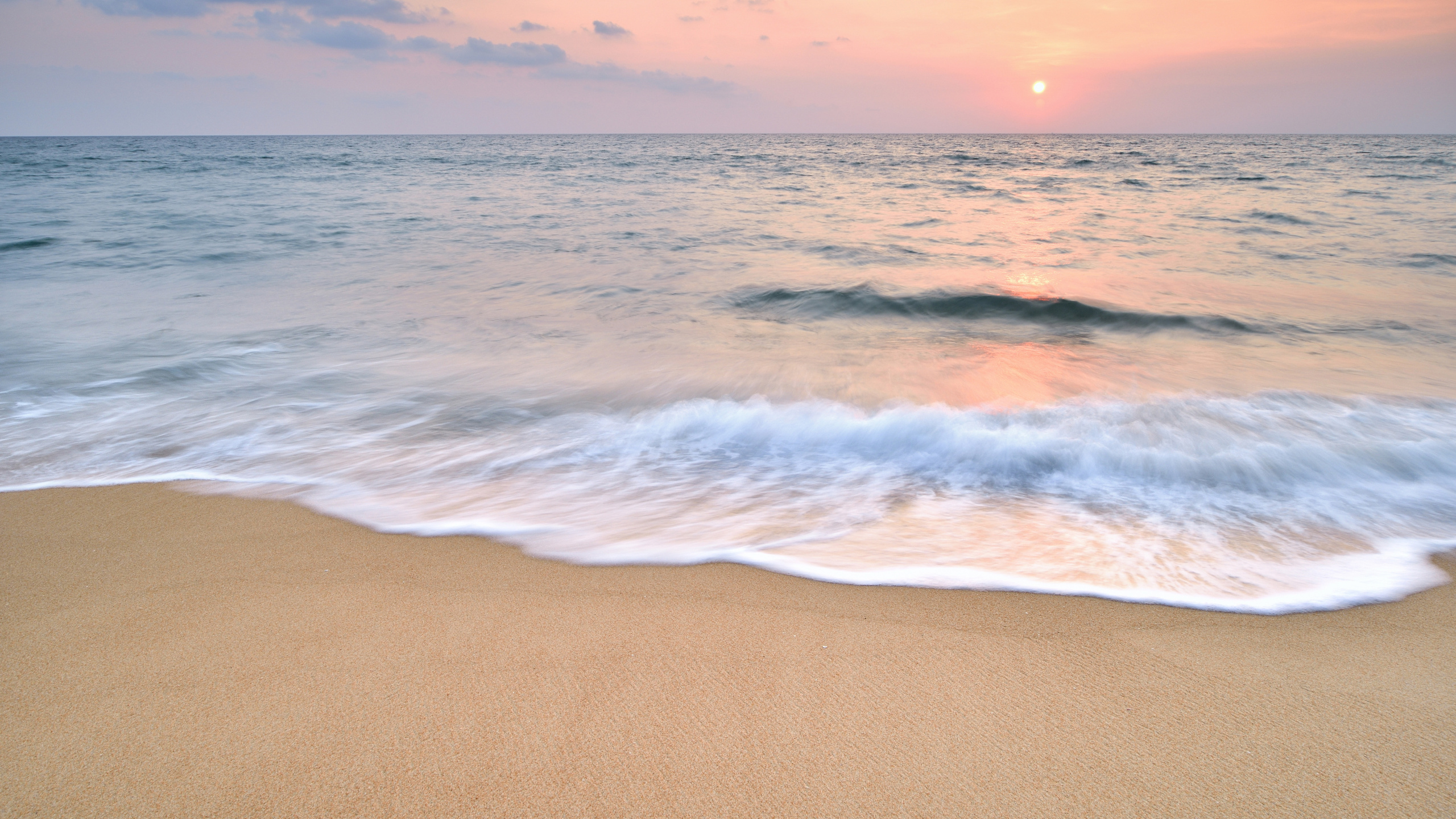 Sea, Beach, Ocean, Coast, Shore. Wallpaper in 2560x1440 Resolution