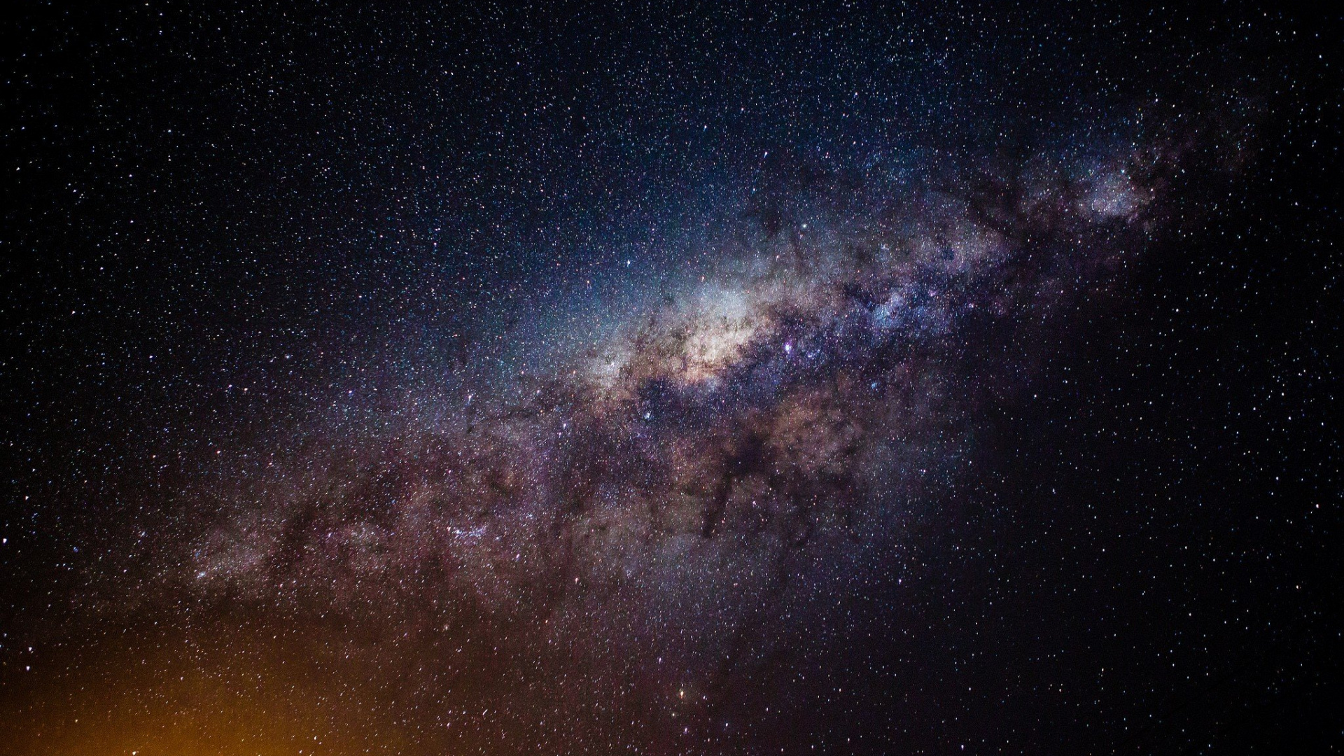 Ciel Étoilé Au-dessus de la Nuit Étoilée. Wallpaper in 1920x1080 Resolution