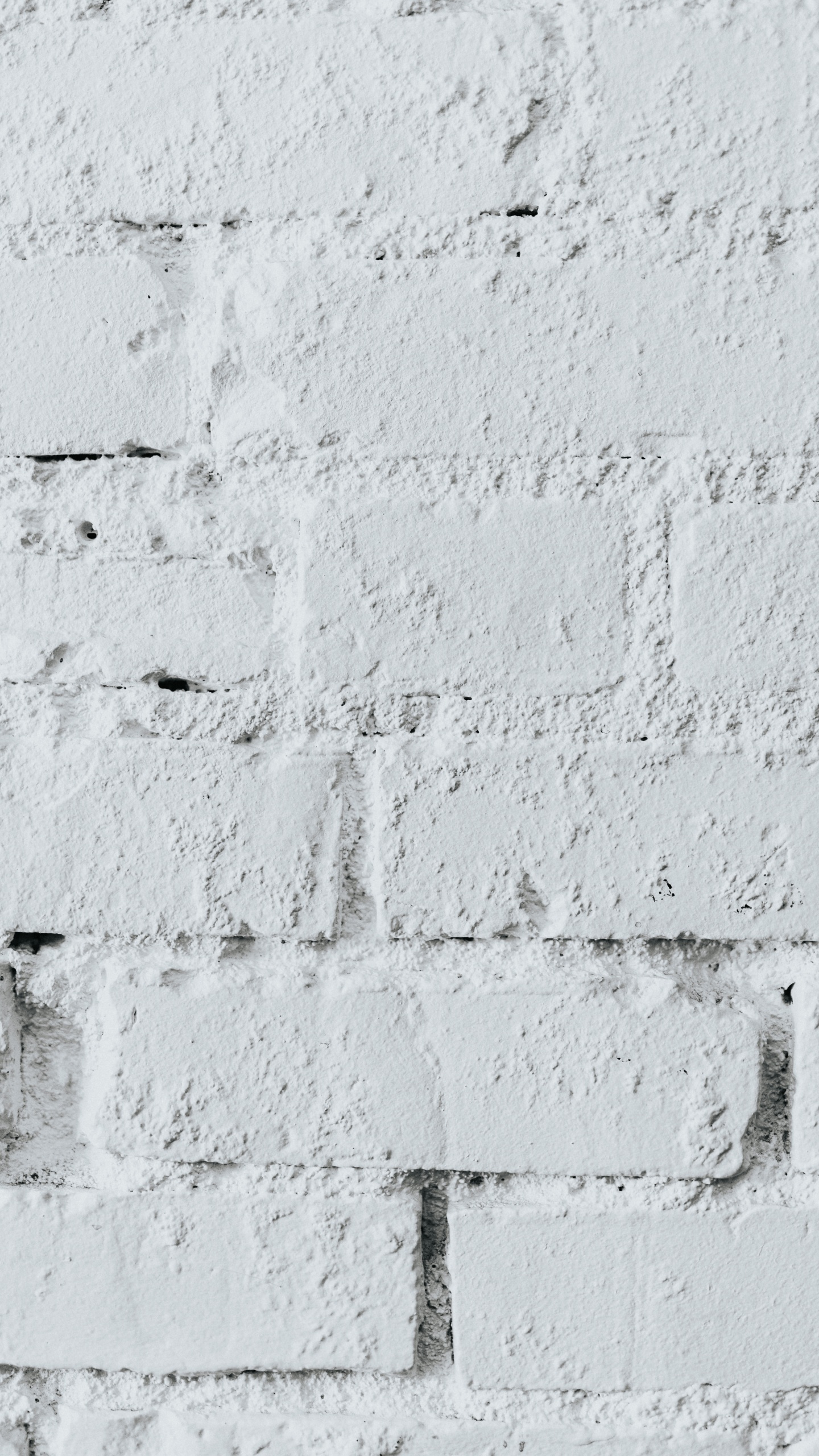 White Concrete Wall With White Paint. Wallpaper in 1440x2560 Resolution