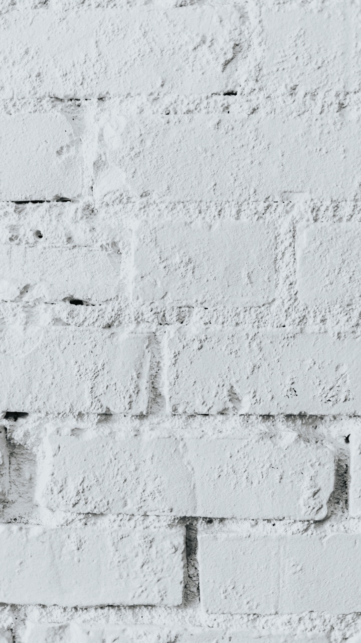 White Concrete Wall With White Paint. Wallpaper in 720x1280 Resolution