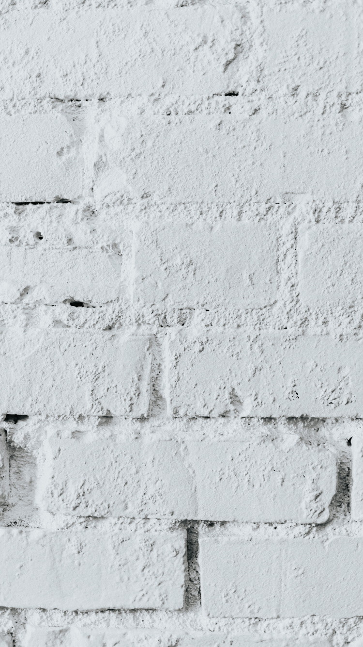 Mur de Béton Blanc Avec Peinture Blanche. Wallpaper in 750x1334 Resolution