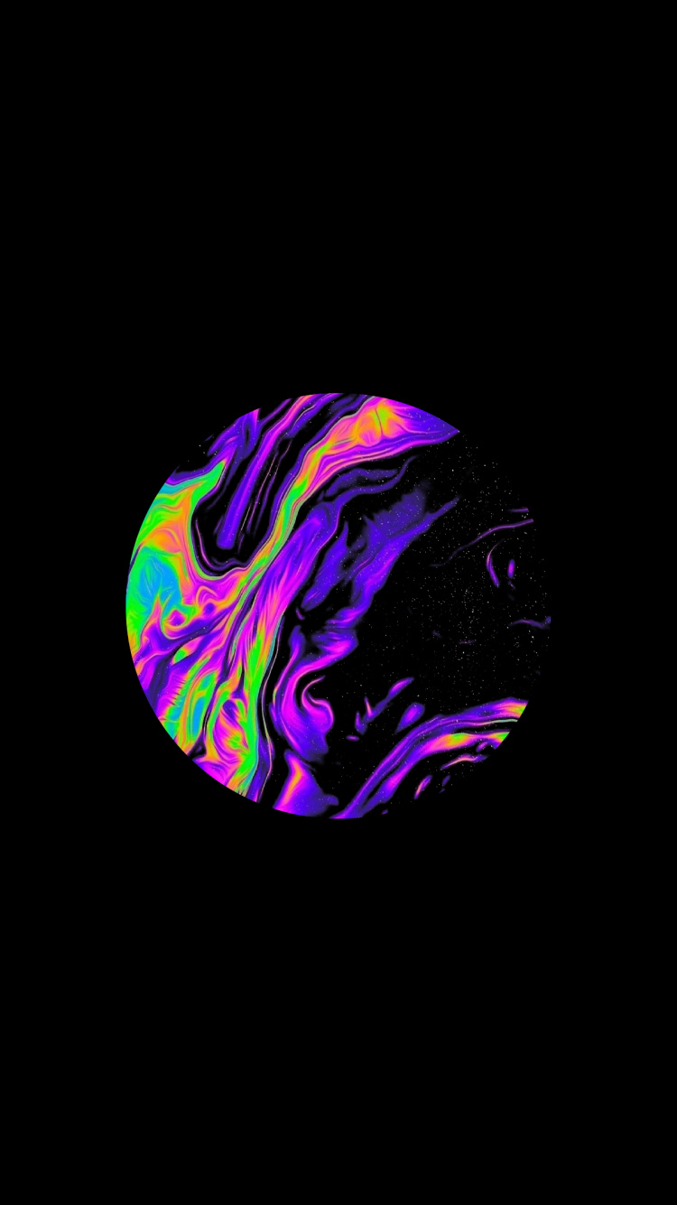 Amoled, Diseño Gráfico, Morado, Violeta, Magenta. Wallpaper in 750x1334 Resolution