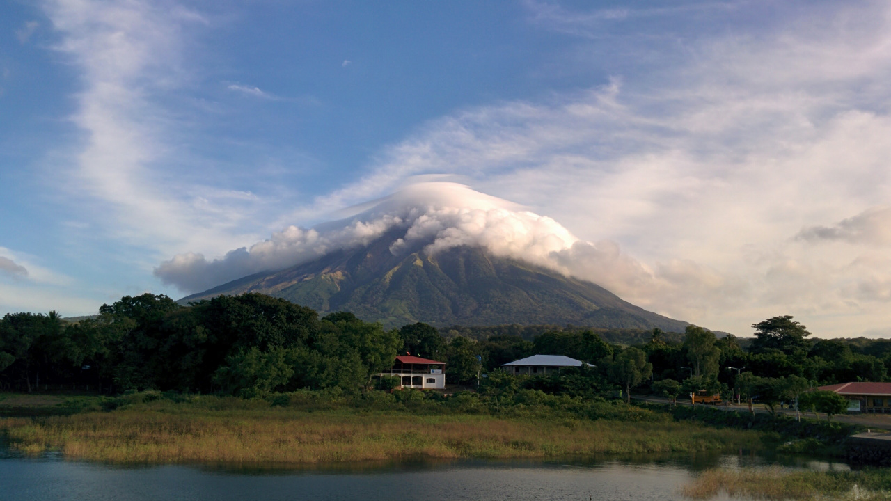 安装的风景, 高地, 成层, 火山的地貌, 天空 壁纸 1280x720 允许