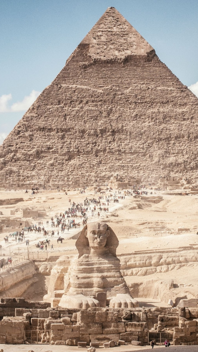 Pyramide D'egypte Pendant la Journée. Wallpaper in 750x1334 Resolution