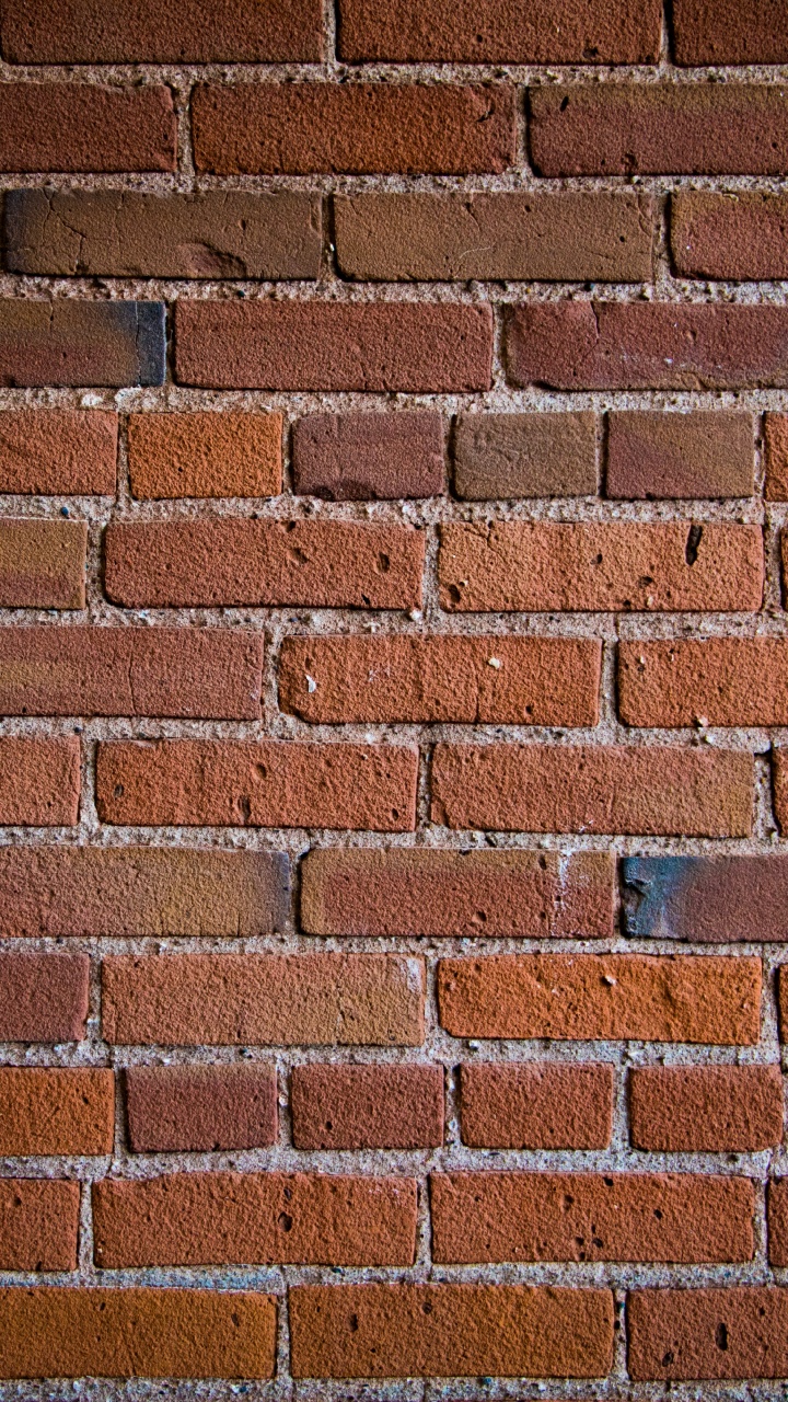 Brown and White Brick Wall. Wallpaper in 720x1280 Resolution