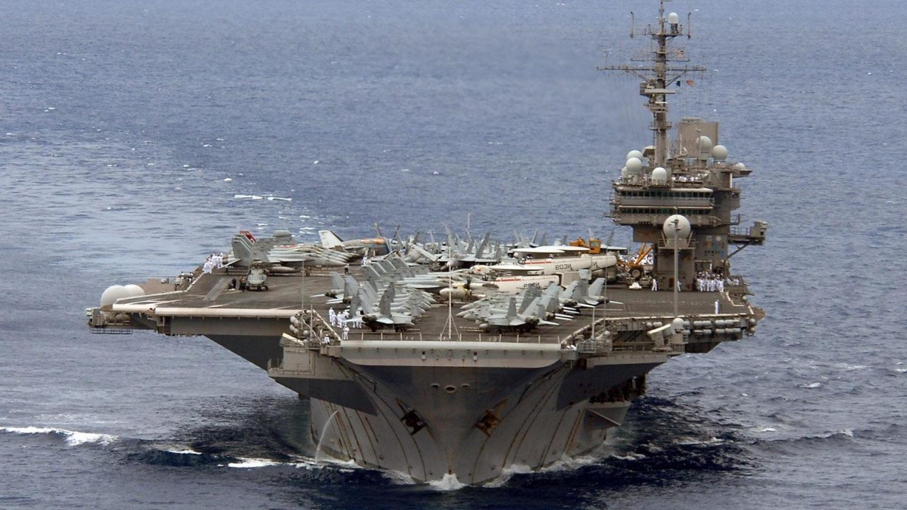 Flugzeugträger, Schiff, Amphibischen Angriff Schiff, Supercarrier, Escort Carrier. Wallpaper in 1280x720 Resolution