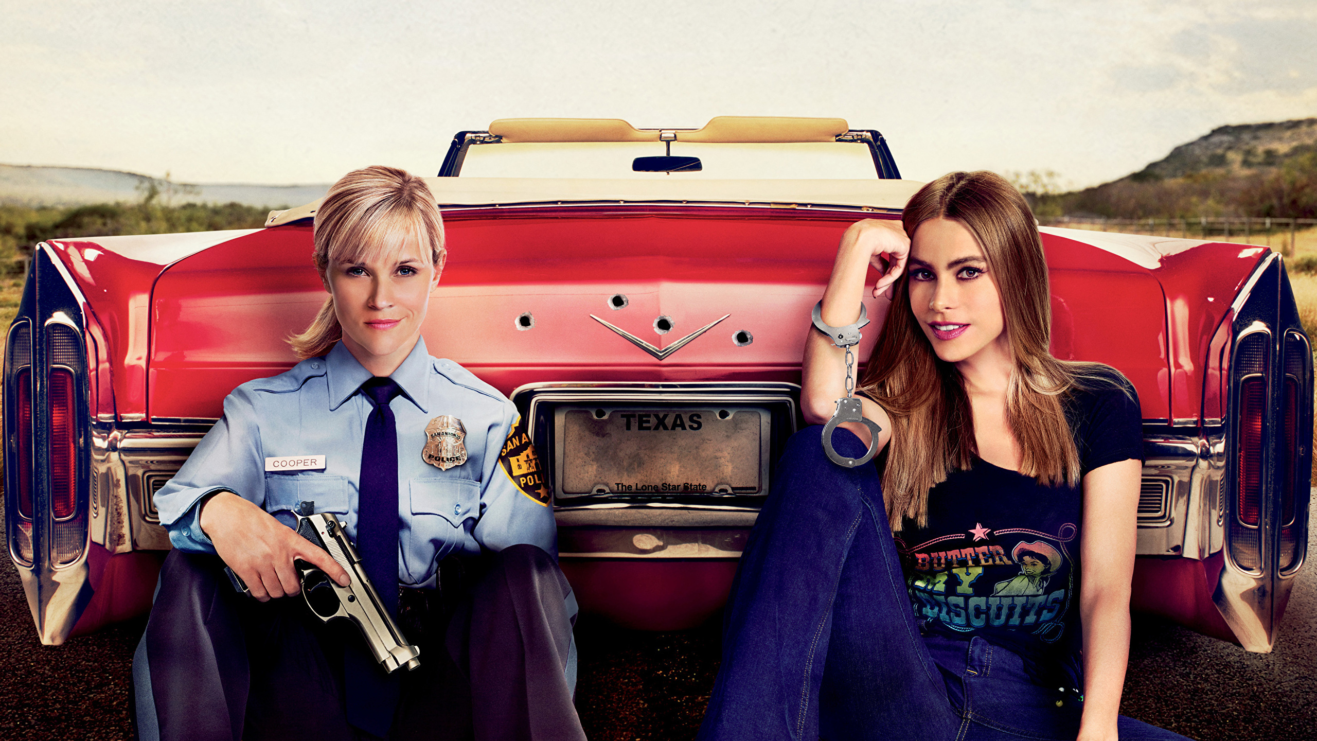 Hombre y Mujer, Sentado, En, Vendimia, Coche. Wallpaper in 2560x1440 Resolution