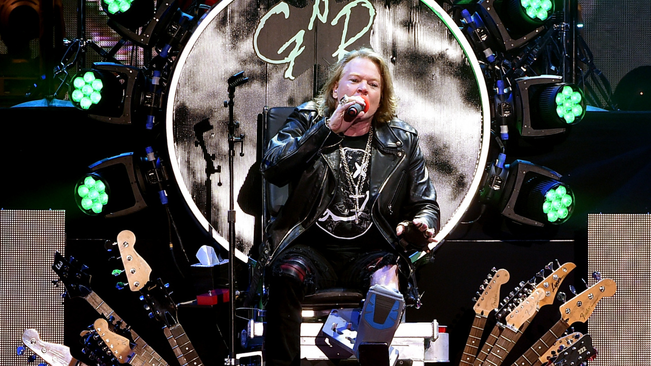 Guns N Roses, Performance, Arts de la Scène, la Musique de L'artiste, Divertissement. Wallpaper in 1280x720 Resolution