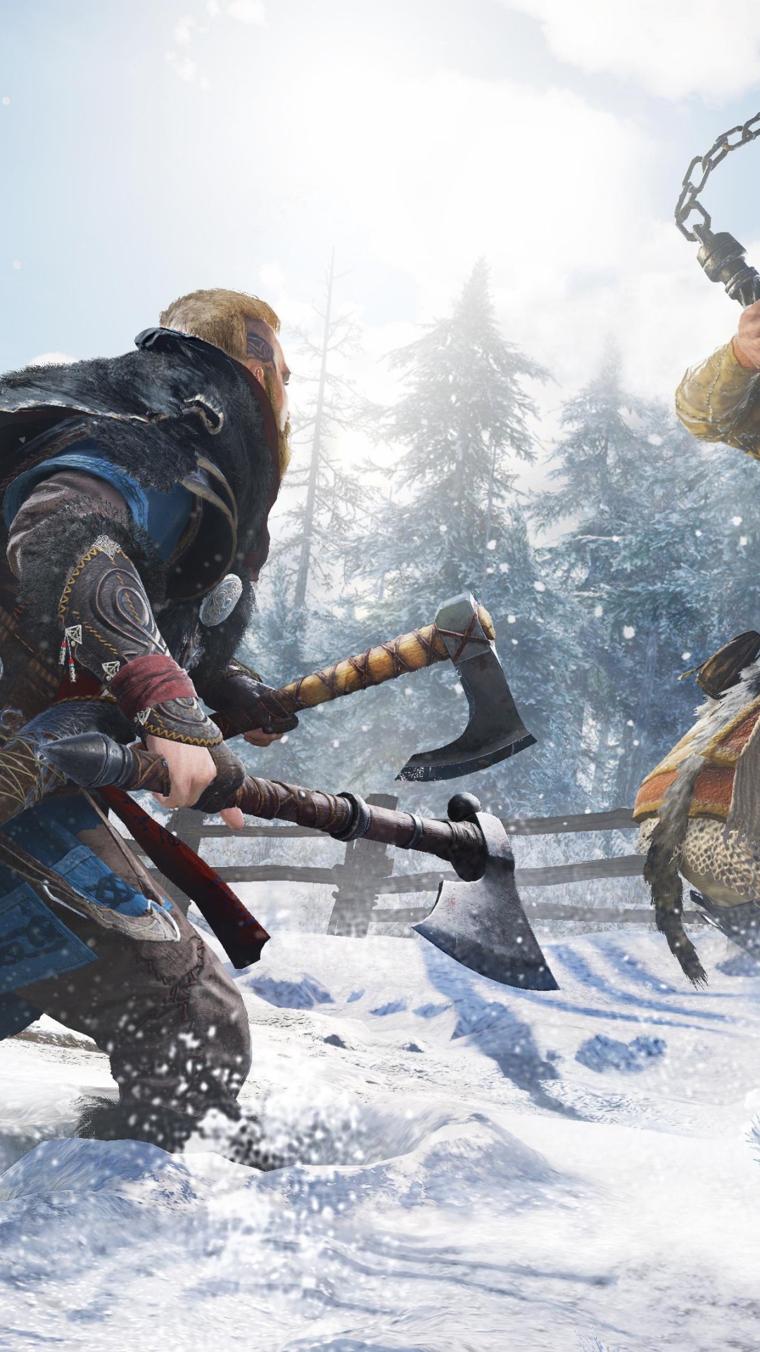 Assassins Creed Valhalla, Assassins Creed Odyssey, Ubisoft, Action-Abenteuer-Spiel, Open World. Wallpaper in 1080x1920 Resolution