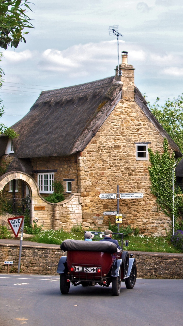 的房子, 正面, 酒店, 村庄, 伦敦 壁纸 720x1280 允许