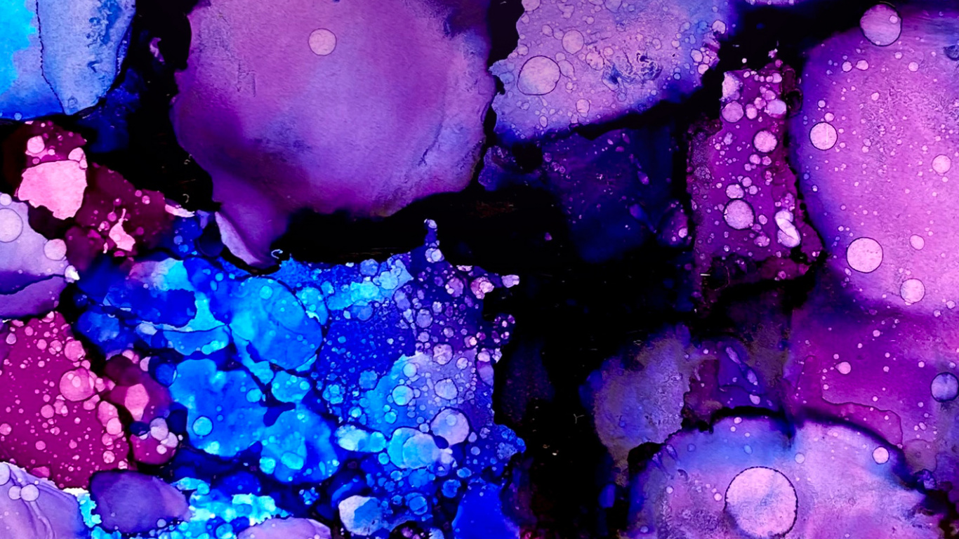 Lila, Blau, Wasser, Purpur, Azure. Wallpaper in 1366x768 Resolution