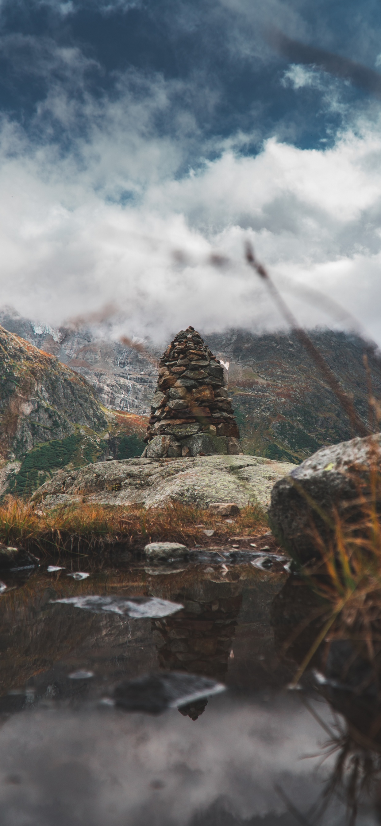 Nature, Cloud, Mountain, Rock, Wilderness. Wallpaper in 1242x2688 Resolution