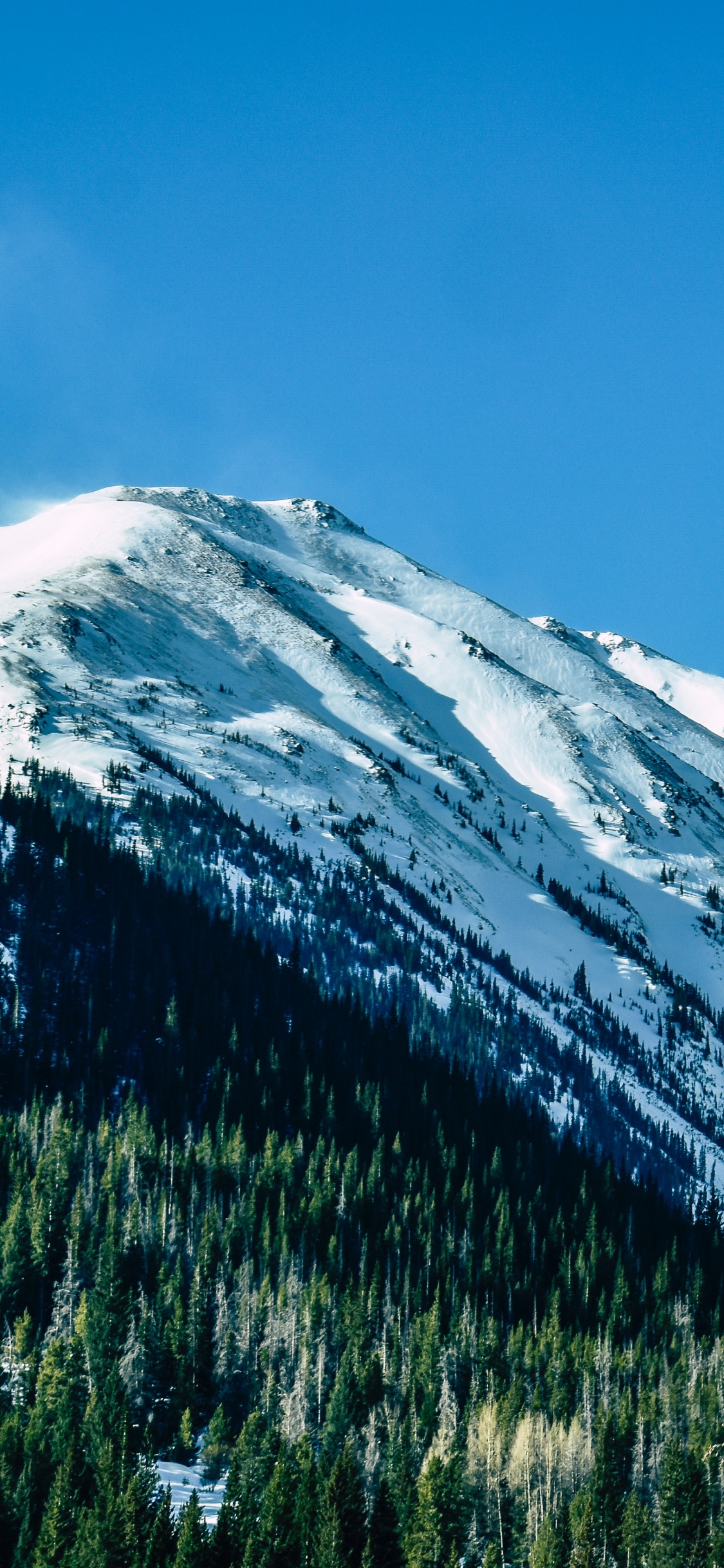 Mountain Range, Mountain, Mountainous Landforms, Nature, Wilderness. Wallpaper in 1125x2436 Resolution