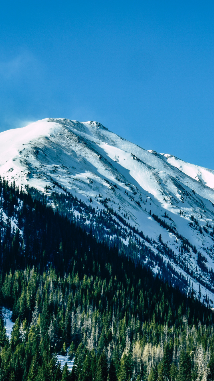 Mountain Range, Mountain, Mountainous Landforms, Nature, Wilderness. Wallpaper in 750x1334 Resolution