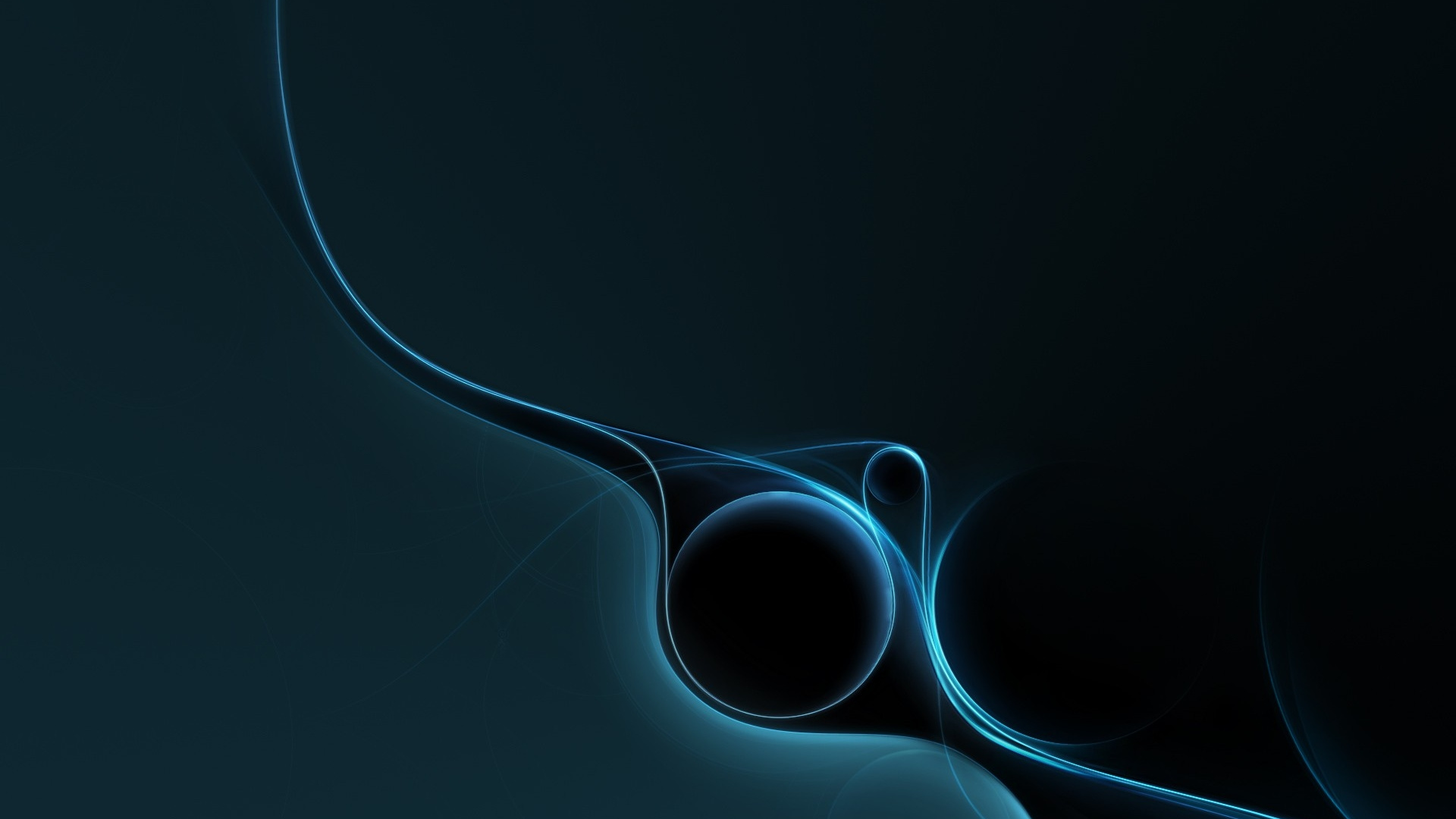 Blue and White Light Illustration. Wallpaper in 1920x1080 Resolution