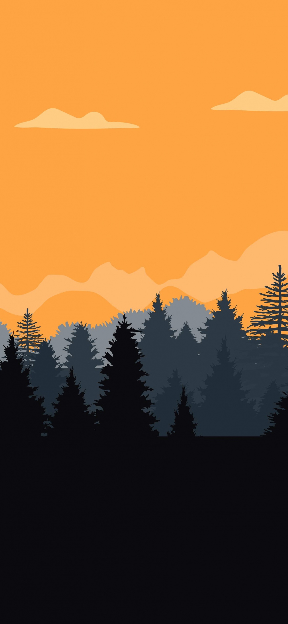 Dessin Animé Nature, Nature, Cartoon, Dessin, Idée. Wallpaper in 1125x2436 Resolution