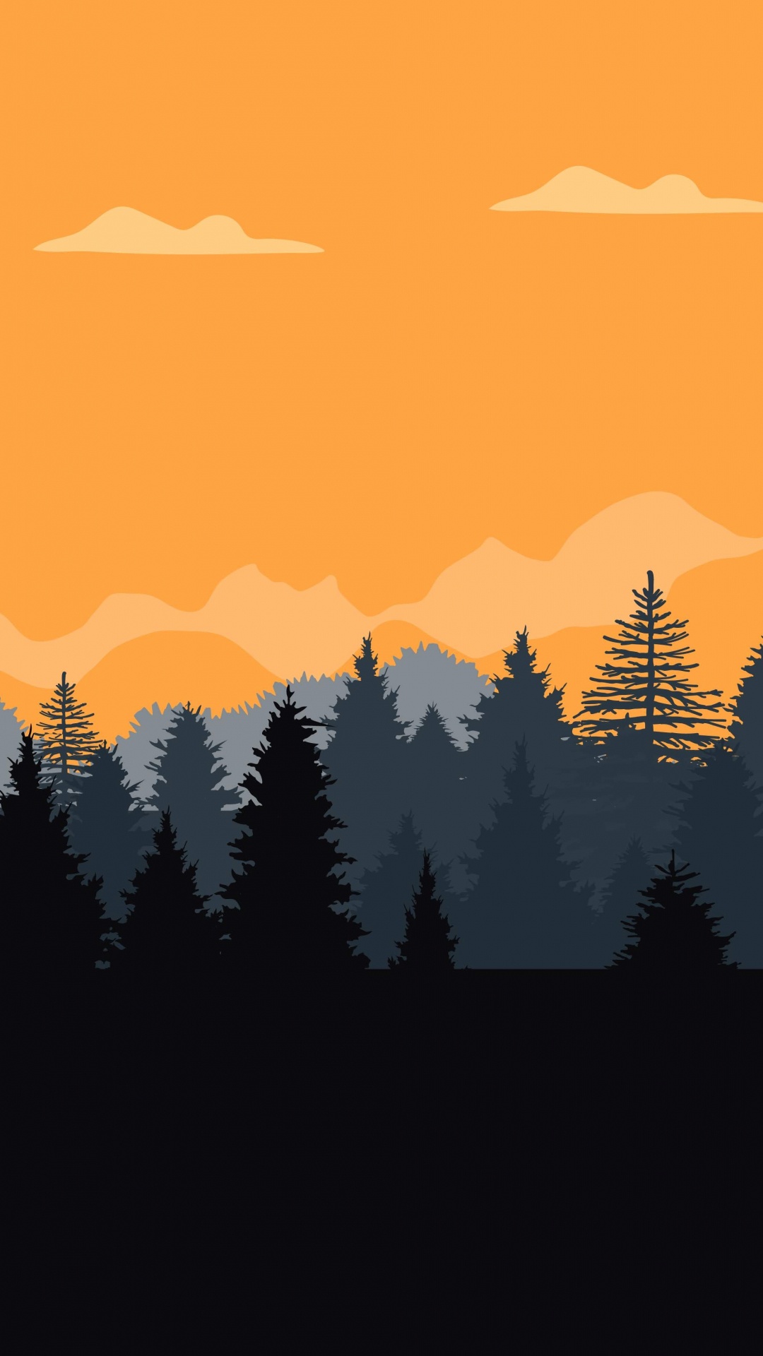 Nature Cartoon, Nature, Cartoon, Drawing, Idea. Wallpaper in 1080x1920 Resolution