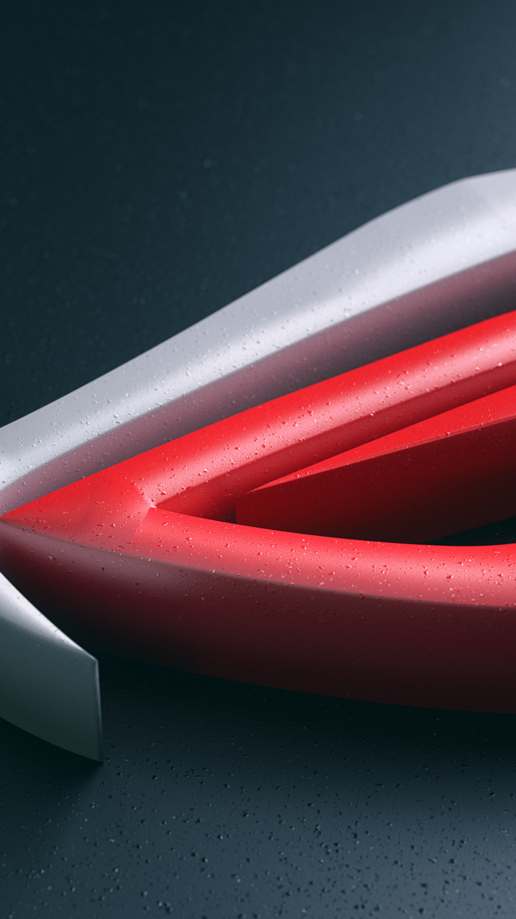 Asus Rog Logo 3d, ROG STRIX Series, Asus, Rendering, Automotive Lighting. Wallpaper in 750x1334 Resolution