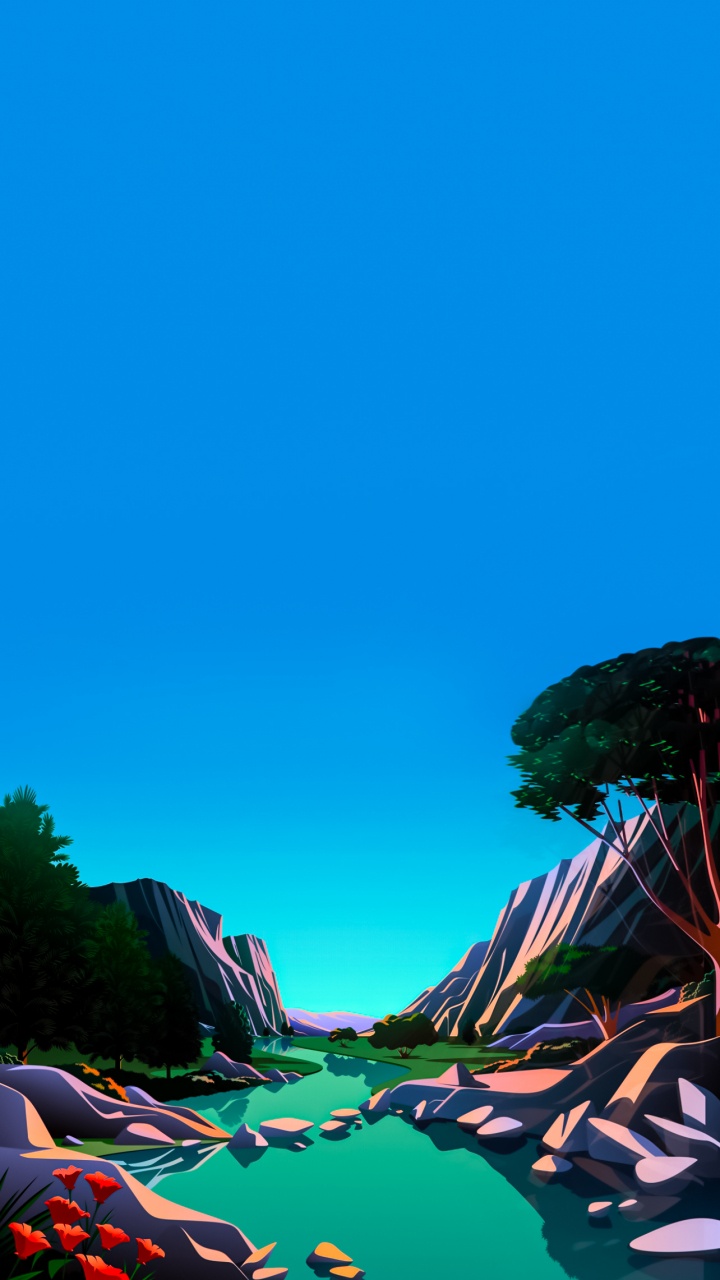 Operating System, Macbook Air, Apples, Natural Landscape, Body of Water. Wallpaper in 720x1280 Resolution