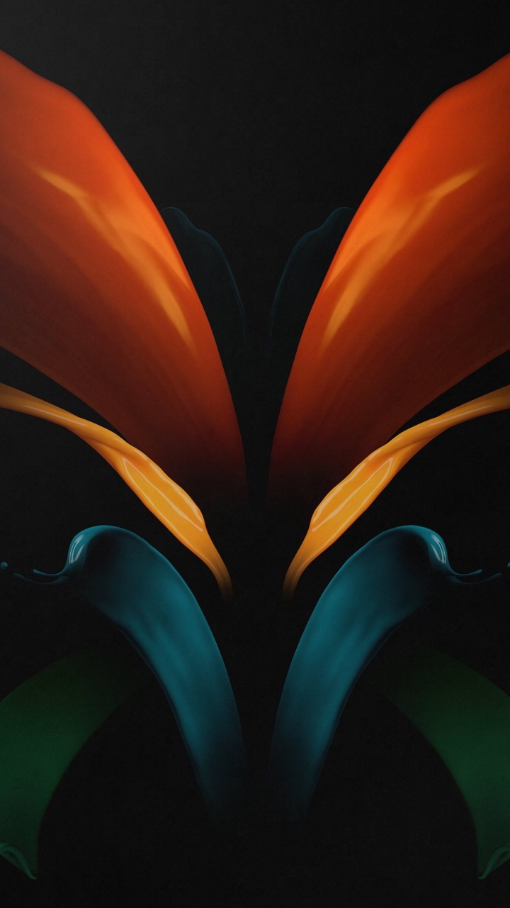 Samsung Galaxy, Samsung, Samsung Galaxy Z Fold 2, Foldable Smartphone, Smartphone. Wallpaper in 720x1280 Resolution