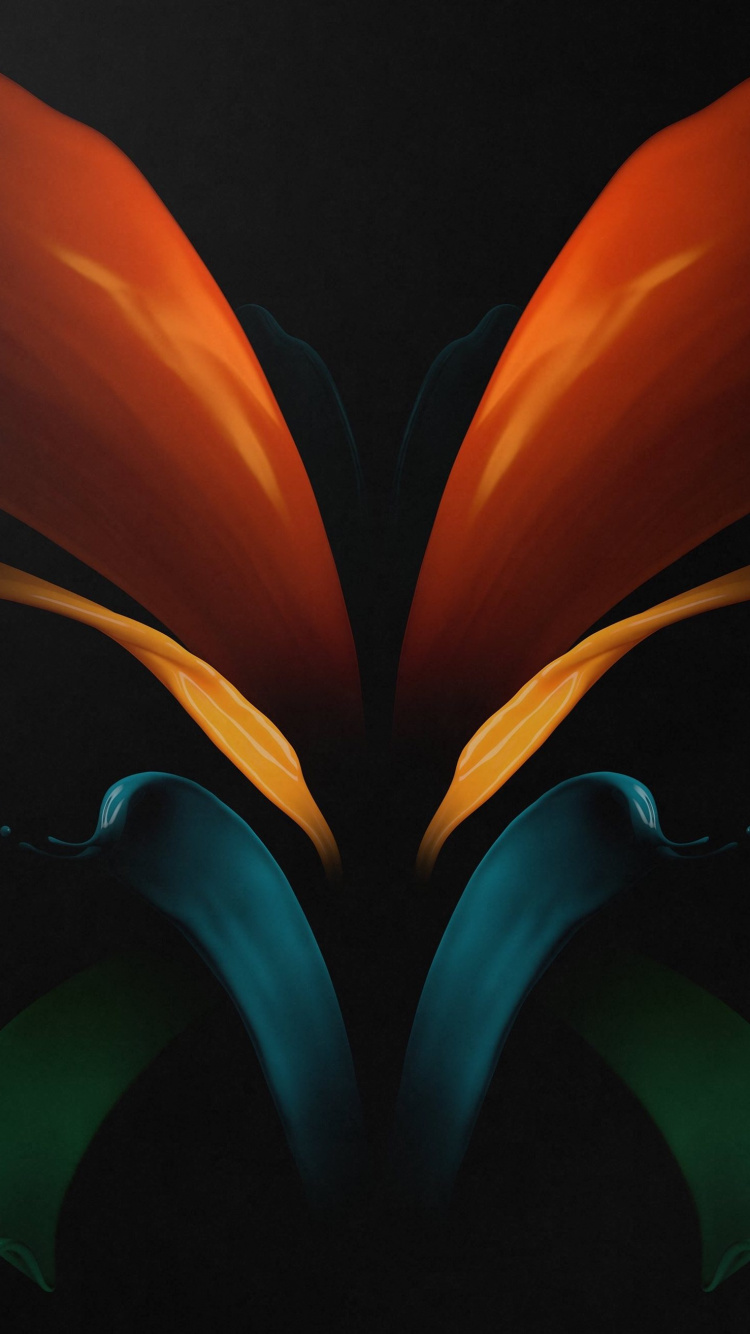 Samsung Galaxy, Samsung, Samsung Galaxy Z Fold 2, Foldable Smartphone, Smartphone. Wallpaper in 750x1334 Resolution