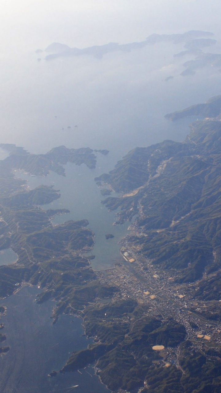 山站, 山脉, 鸟, 航空摄影, 地球的气氛 壁纸 720x1280 允许