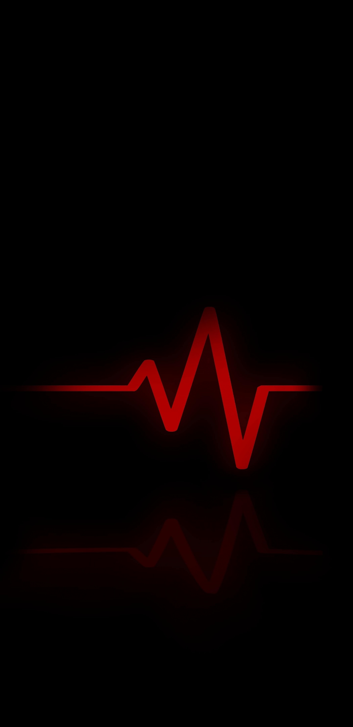 Cœur, Obscurité, Lumière, Physique, Géométrie. Wallpaper in 1440x2960 Resolution