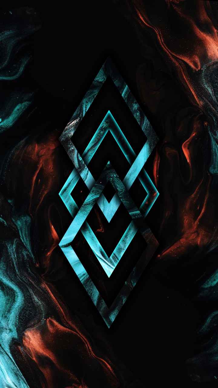 Darkness, Azure, Aqua, Electric Blue, Gas. Wallpaper in 720x1280 Resolution