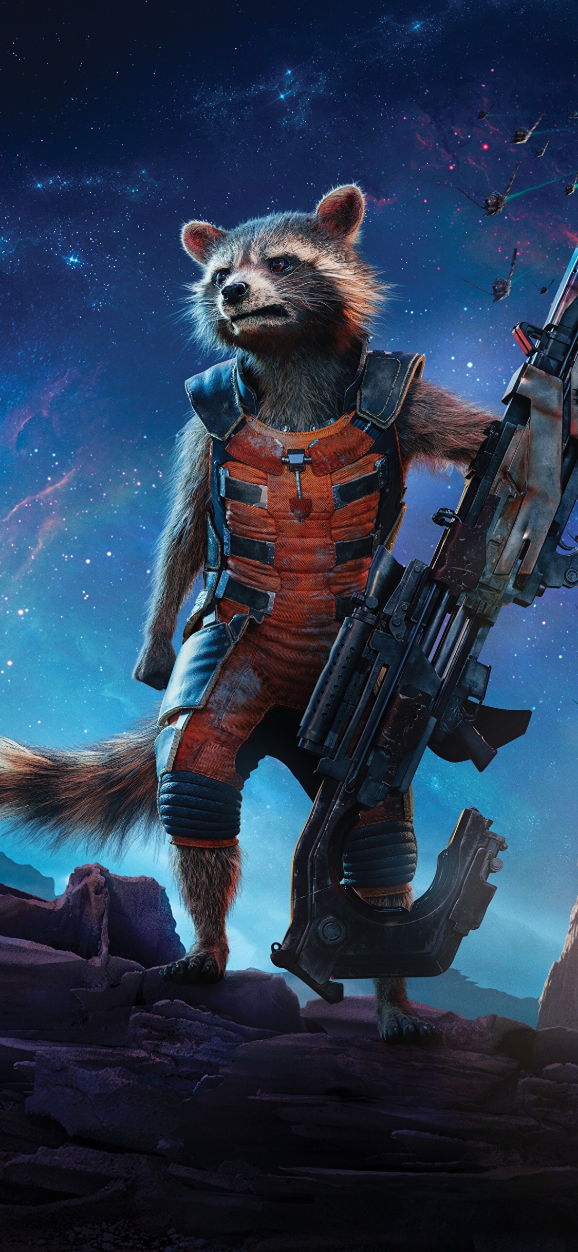 Mapache Cohete, Groot, Cohete, Marvel Comics, Caricatura. Wallpaper in 1125x2436 Resolution