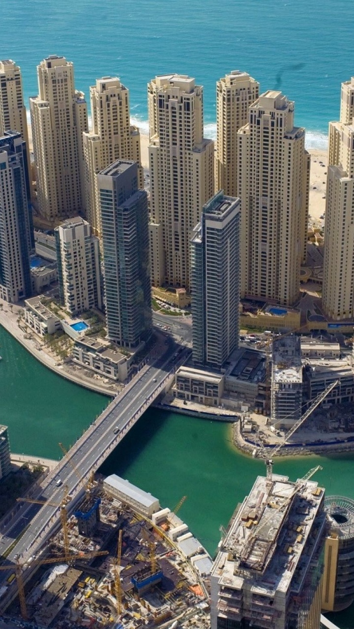 Aerial View of City Buildings During Daytime. Wallpaper in 720x1280 Resolution