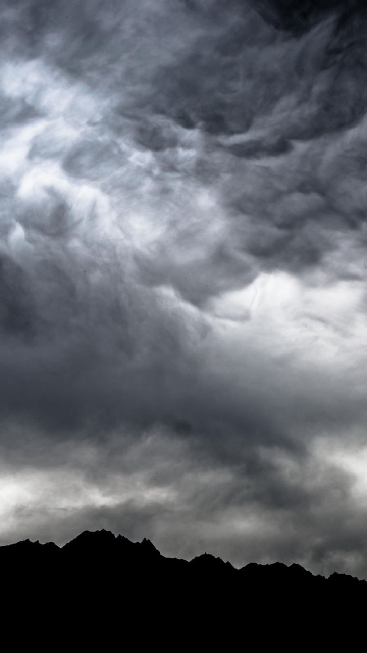 Trueno, Blanco, Naturaleza, Ambiente, Cumulus. Wallpaper in 720x1280 Resolution