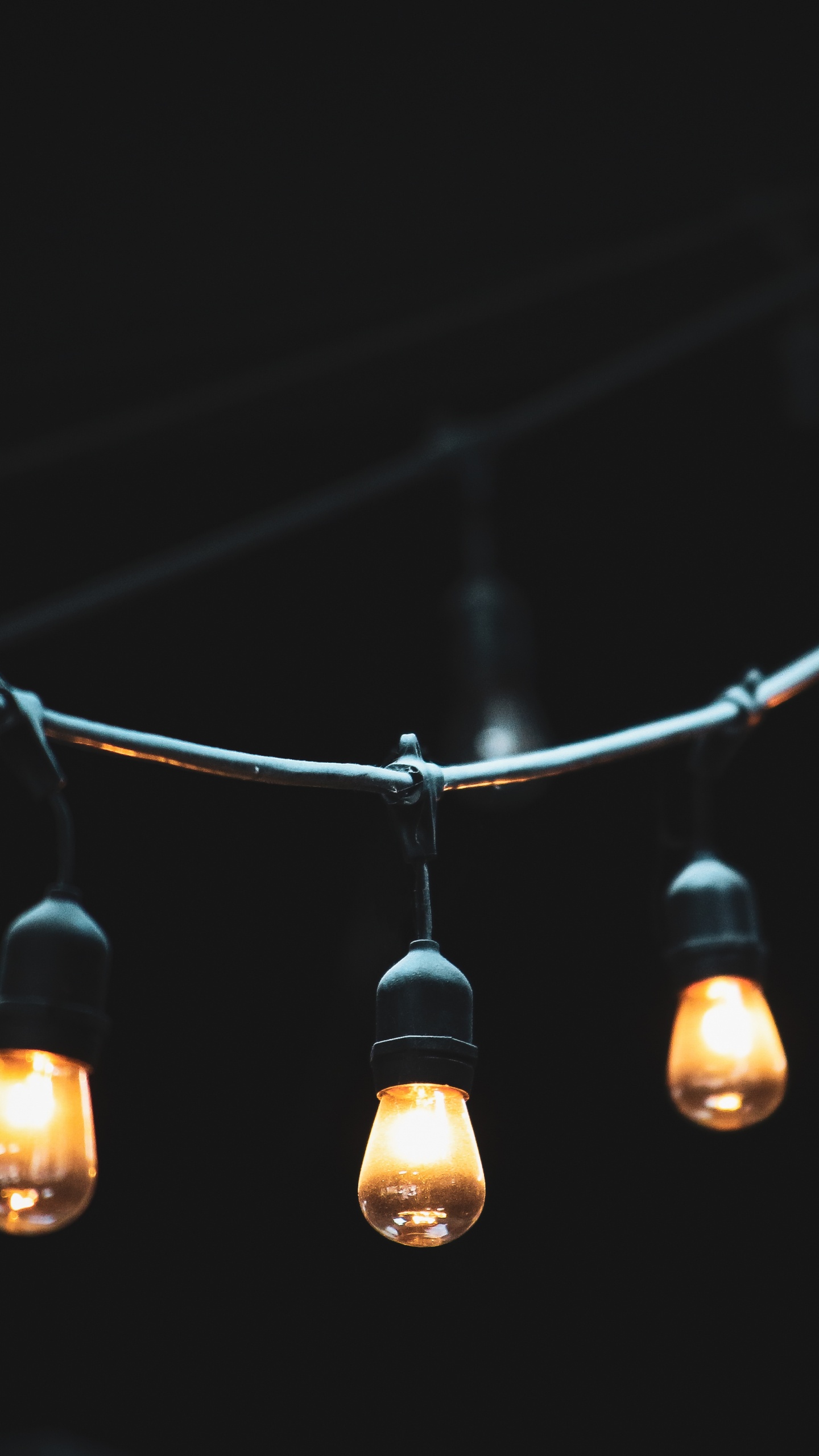 Black and Brown Light Bulb. Wallpaper in 1440x2560 Resolution