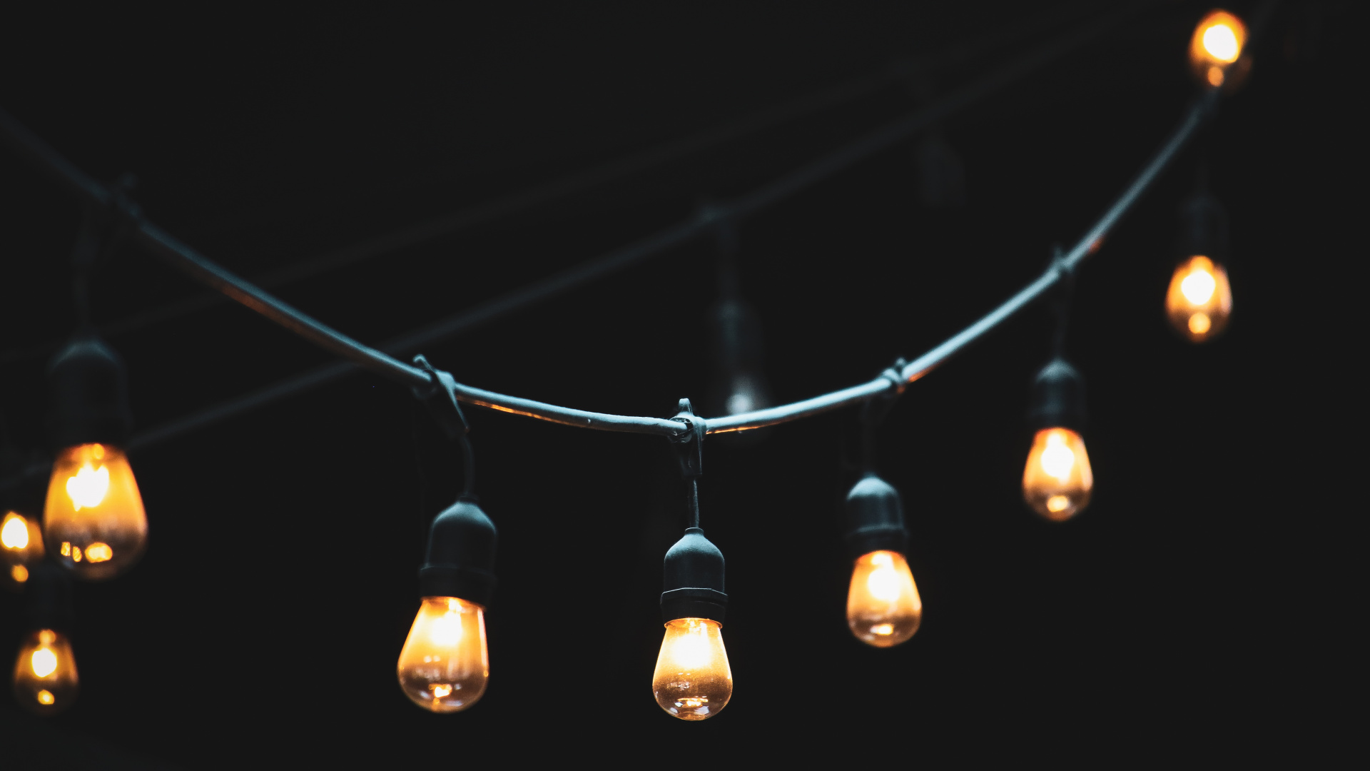 Black and Brown Light Bulb. Wallpaper in 1920x1080 Resolution