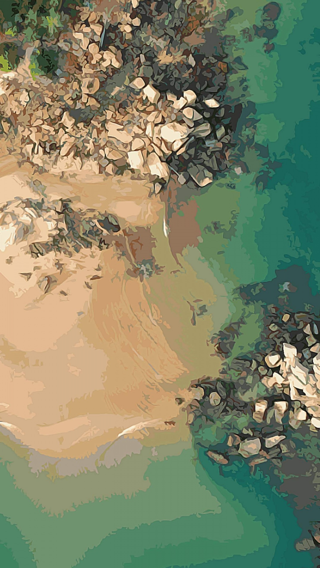 谷歌, Google Pixel 4, 水资源, 像素4, 水上 壁纸 1080x1920 允许