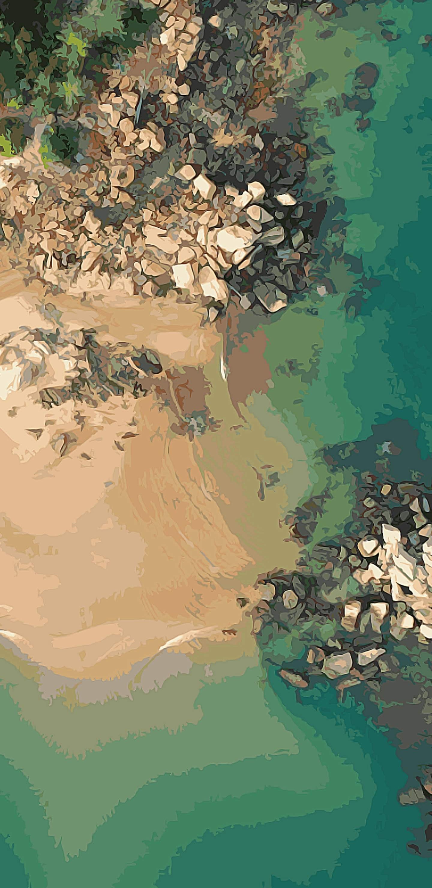 谷歌, Google Pixel 4, 水资源, 像素4, 水上 壁纸 1440x2960 允许